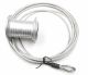 Steel cable 6 mm x 4.8 meters for Block winch 450 kg